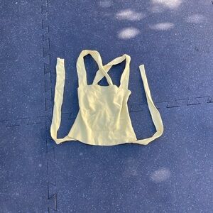 Yellow Sleeveless Top